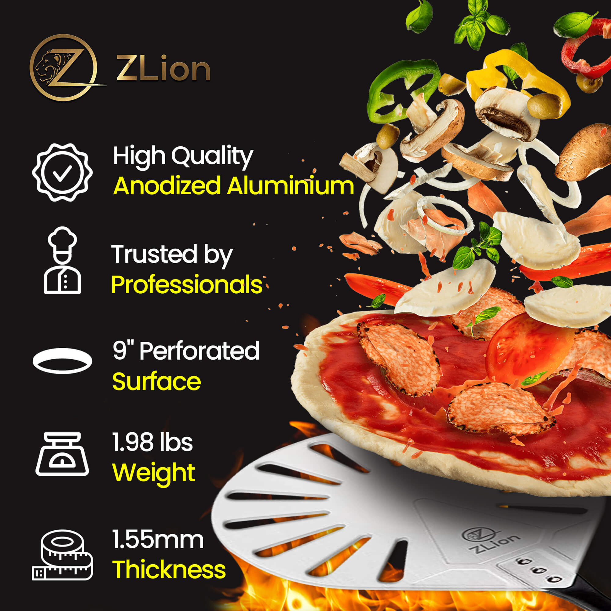 Zlion Adjustable Rolling Pin with Gift Box & Storage Base – ZlionHome